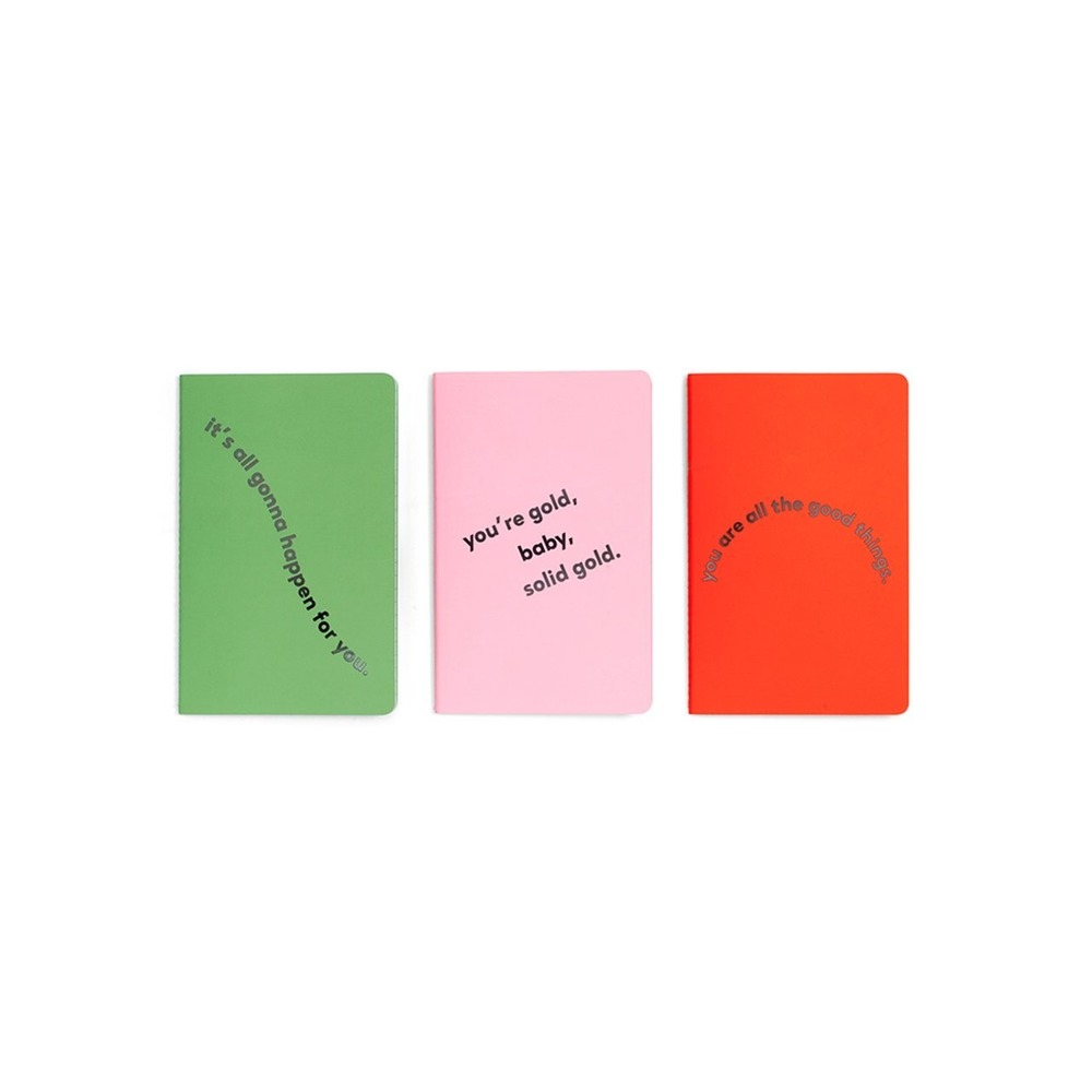 ban.do Notebook Set Unisex OS Multicolor NEW Compliments 72740 Hold That Thought
